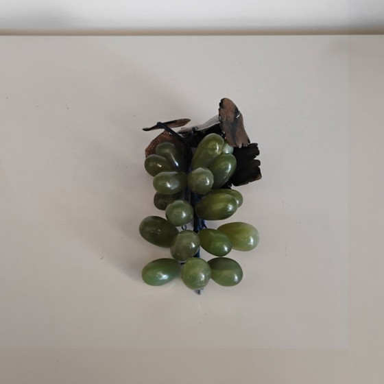 Image 1 of GRAPPOLO D'UVA DECORATIVO - ONICE / GIADA