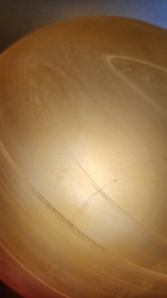 Image 1 of 2 grote Marslampen van Honsel 30cm van glas