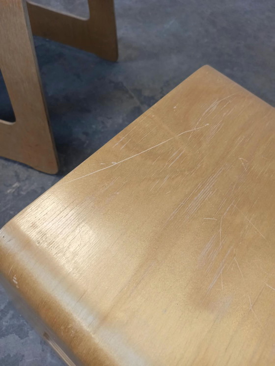 3 x Lisa Norinder per IKEA Benjamin sgabelli – Legno (photo 8 of 15)