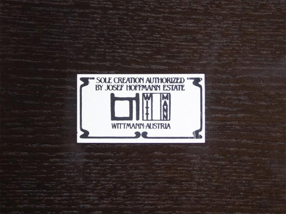 Image 1 of Mesas auxiliares Wittman (4x) diseño Josef Hofman