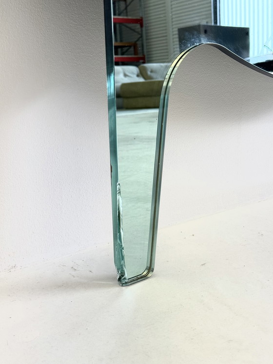 Image 1 of XL Large Round MIR Mirror Designed By Roderick Vos