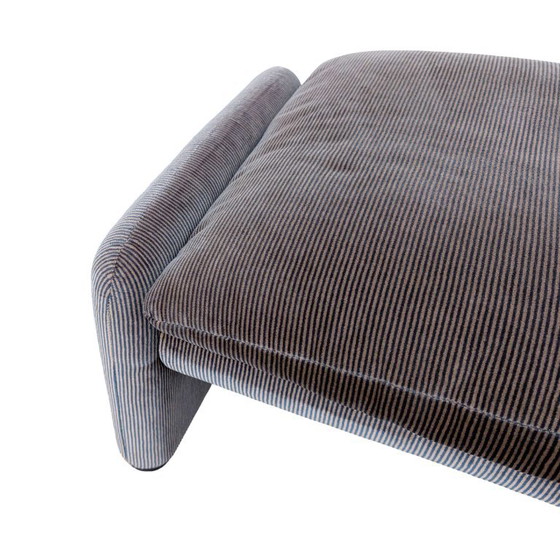 Original Cassina Maralunga Armchair Vico Magistretti Vintage Cord, Textile, Brown (photo 14 of 15)