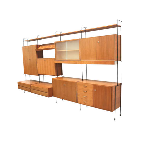 Image 1 of Vintage Omnia wall system designed by Ernst Dieter Hilker in the 1960s