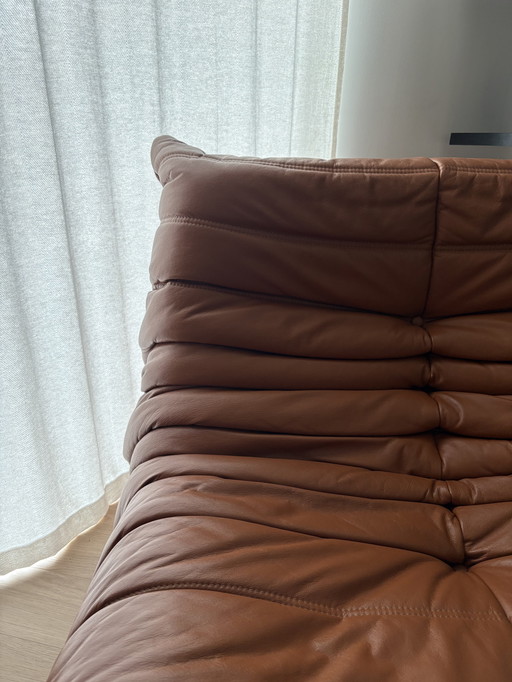 Togo 1 plaza cuero coñac