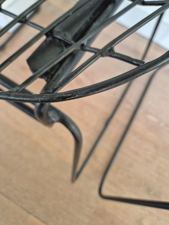 Image 1 of 6x Pastoe SM05 wire chairs door Cees Braakman zwart