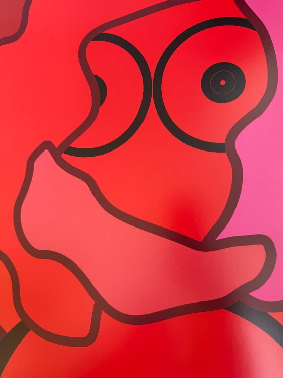 Image 1 of P. Longawa – original poster, inspired by the movie American Beauty.