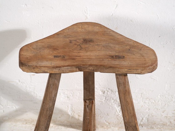 Tabouret asiatique ancien (c.1900) #4 (photo 27 of 39)