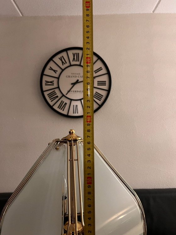Vintage Herda Hollywood Regency lamp – Table lamps, Glass, Metal (photo 14 of 15)