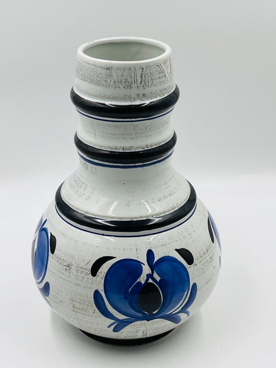 Image 1 of West German vase with handle