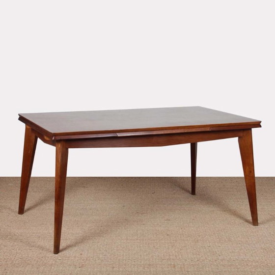 Image 1 of Extendable rectangular dining table from the 1950s