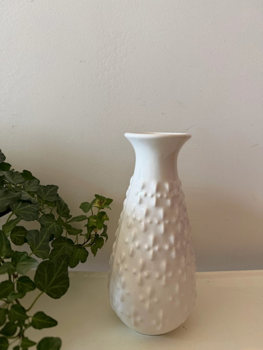 Vaso bianco West Germany anni '70