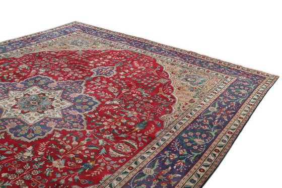 Image 1 of Perzisch tapijt Tabriz 4.08 x 2.97 Oosters tapijt fijn nr. 54