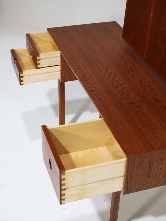 Image 1 of Toilette Kai Kristiansen modello 40 Aksel Kjersgaard in teak anni '60