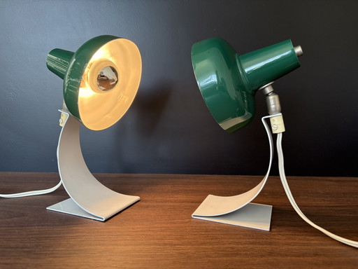 2 lampes de table Anvia vintage