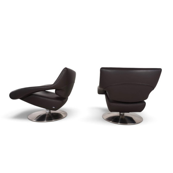 De Sede DS-255 Sillón Lounge Avantgarde en Cuero Marrón Oscuro, 2000 – Sillones, Leather (photo 15 of 20)