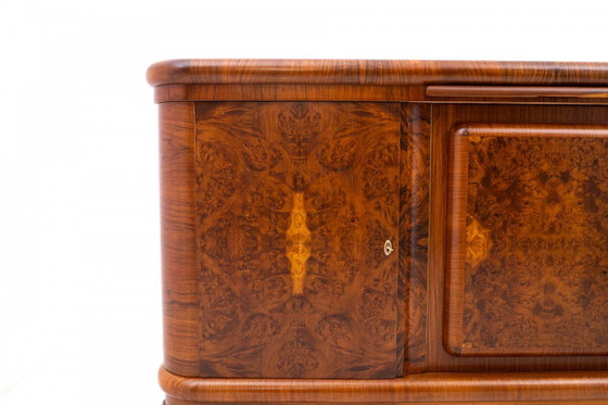 Image 1 of Large Art Deco Chest of Drawers, Poland, 1940s