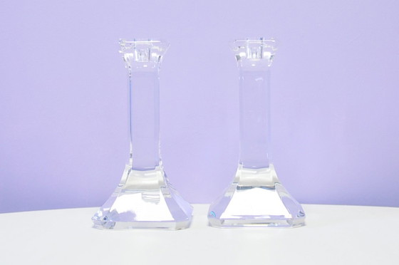 Set x2 portavelas de cristal Orrefors – Lienzo (photo 3 of 5)