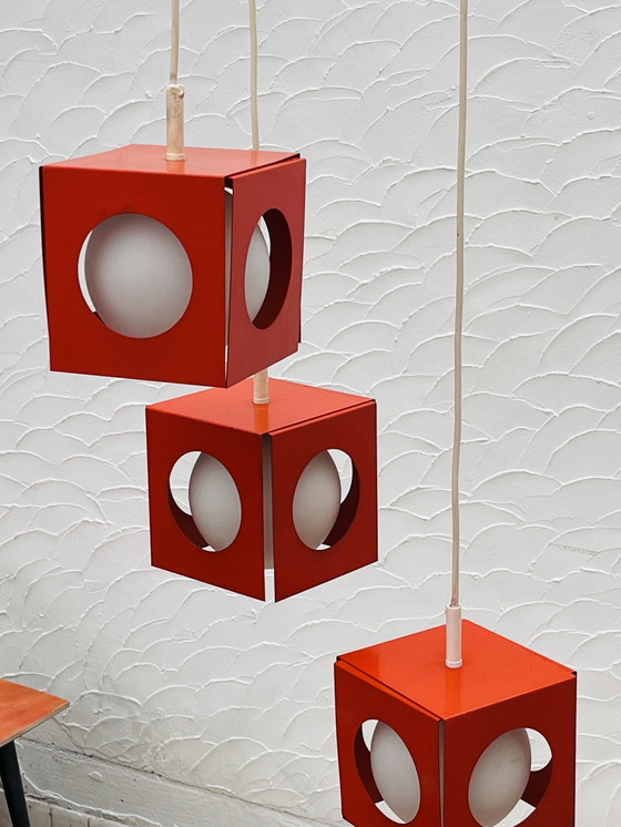 Image 1 of Suspension Space-âge orange