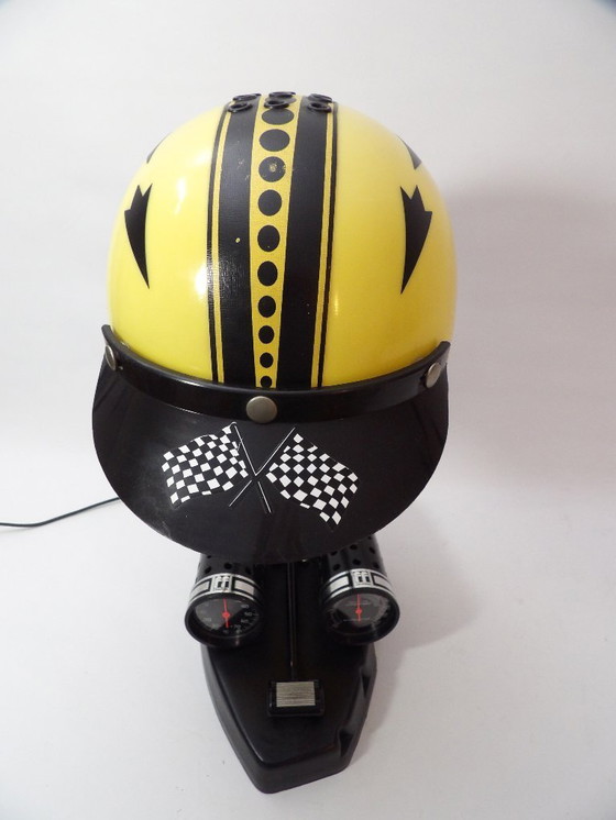 Image 1 of FF Leuchten - Crosshelmlamp Retro jaren 70 - ZELDZAAM