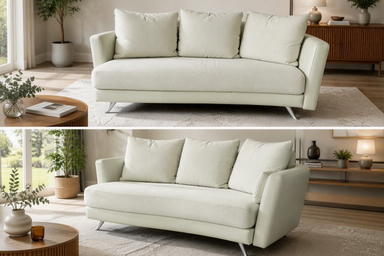 Rolf Benz Sofa(s) in tadellosem Zustand – Textile, Metal (photo 2 of 5)