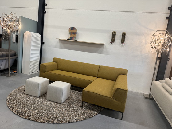 Image 1 of Design auf Stock Bloq Ecksofa Amaro Stoff Ockergelb