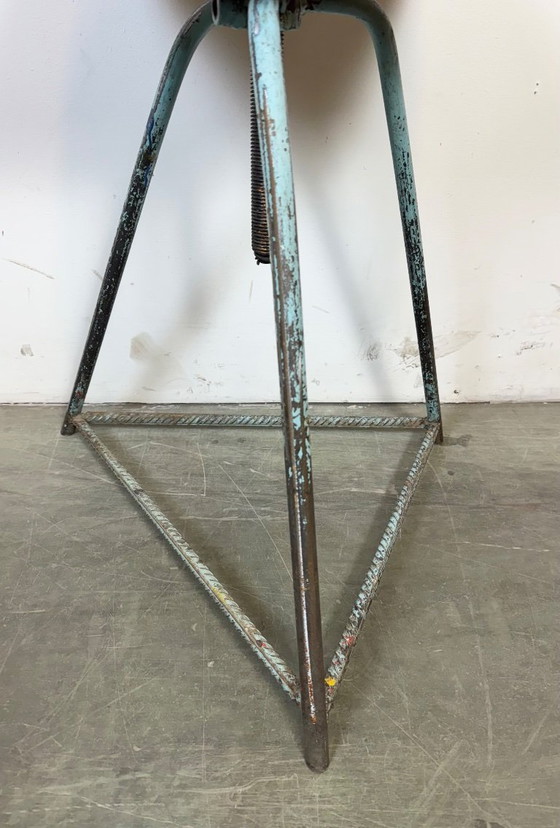 Image 1 of Industrial Workshop Swivel Stool, 1960s