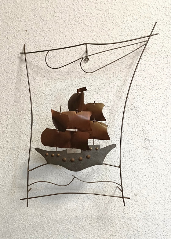 Image 1 of Decorazione murale 3D anni '50