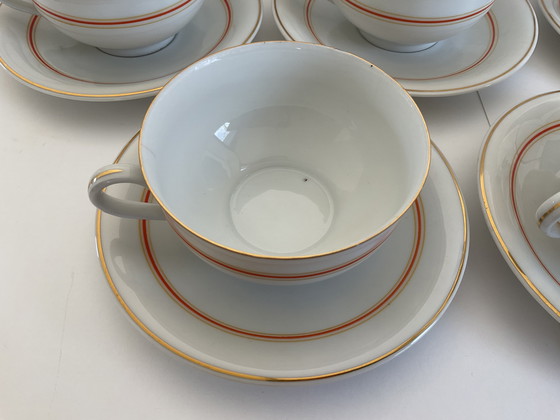 Image 1 of Tasses et soucoupes THUN Tchécoslovaquie, 1970