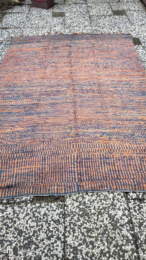 Handgeknüpfter Berberteppich aus Wolle, 200 x 104 cm