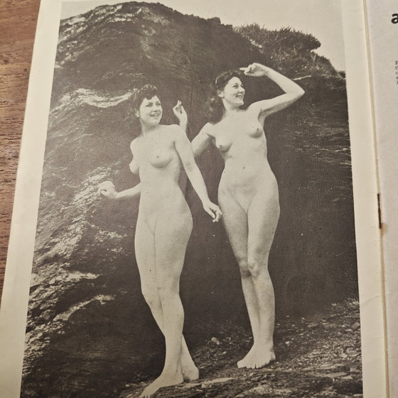 Image 1 of Magazine naturiste vintage « Santé et efficacité » de 1948 – Encadré