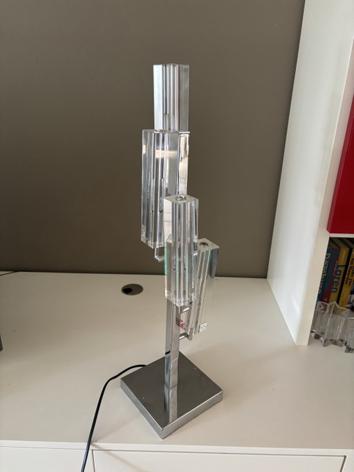Wofi Leuchten Table Lamp – tafellampen, Metal, Plexiglass