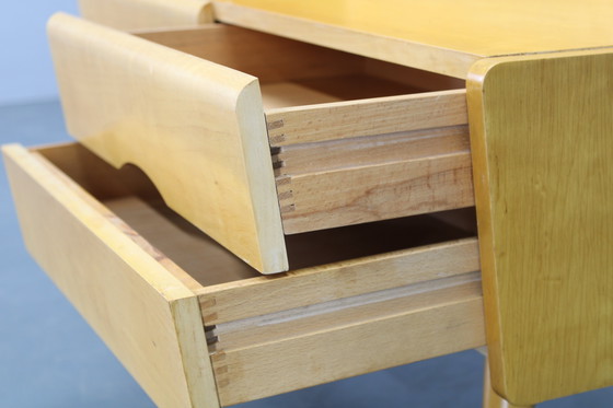 Image 1 of Cassettiera con ripiano in vetro, anni '60, Cecoslovacchia