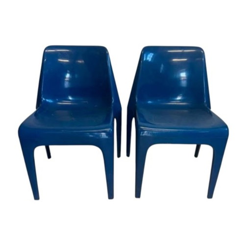 Set van 2 stoelen Schröder & Henzelmann - Space Age