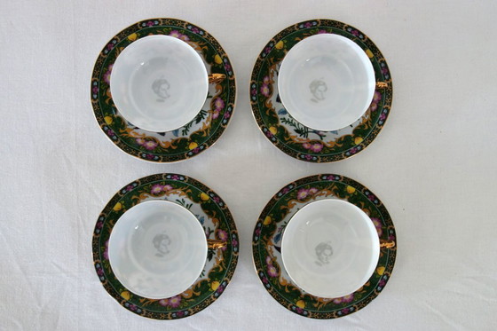 Image 1 of 4 tazze e piattini Yamasen fine china Giappone