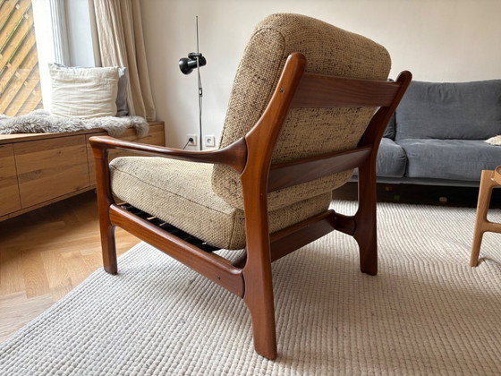 Image 1 of Scandinavian vintage armchair, teak wood