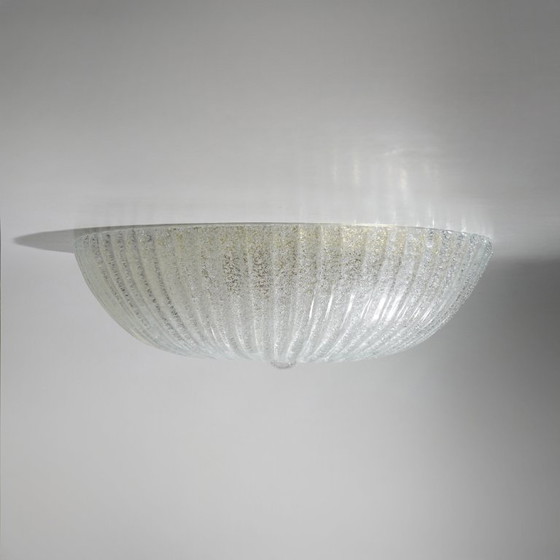 Image 1 of Große Deckenleuchte aus Muranoglas, 1990er Jahre