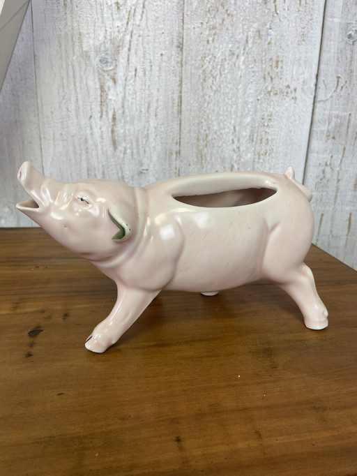 Pig Porcelain gravy boat