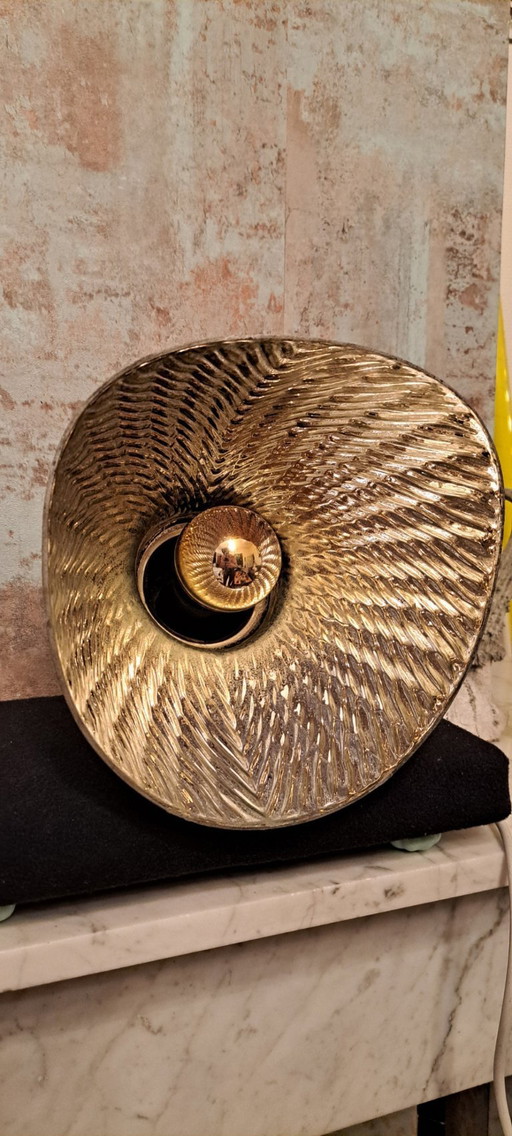 Aplique de pared de cristal de mercurio de la década de 1920.