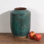 Antieke turquoise groene vaas (ca. 1820) #34 – Vazen, Ceramic (photo 6 of 40)