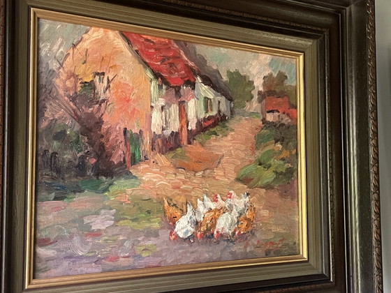 Image 1 of Chicken farm by Marcel Van Den Berg (1940-2023)