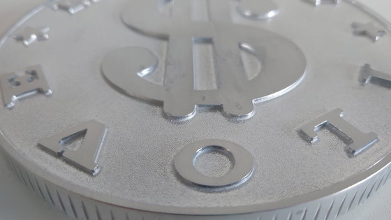 Image 1 of Untersetzermünzen "Ich liebe Geld"