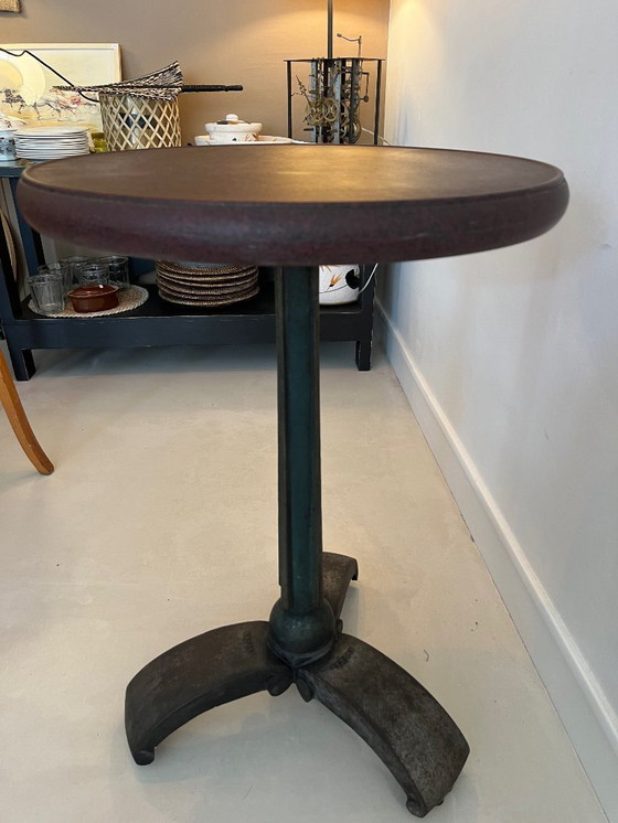 Image 1 of Bakelieten bistrotafel