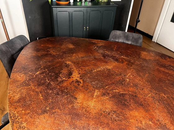 Image 1 of Tavolo da pranzo Movani Piedra 130x150 con 4 sedie