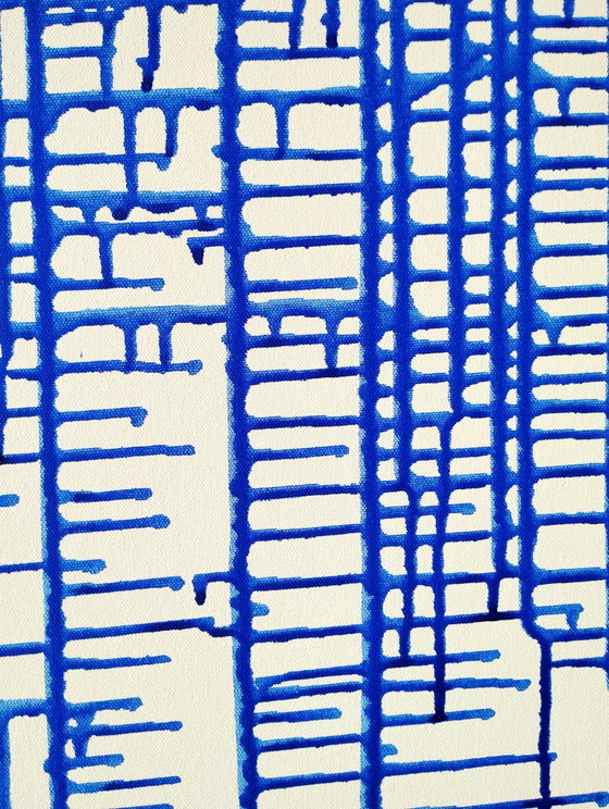Image 1 of Natia Antadze Composizione astratta Blu XXL