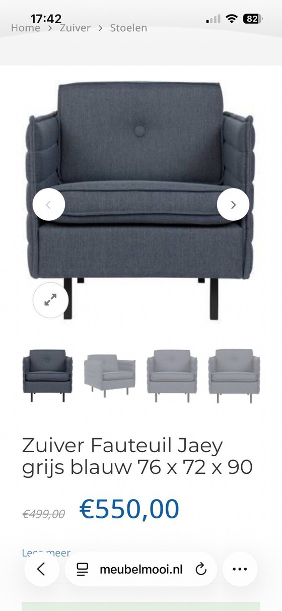Image 1 of Silla de la marca Zuiver