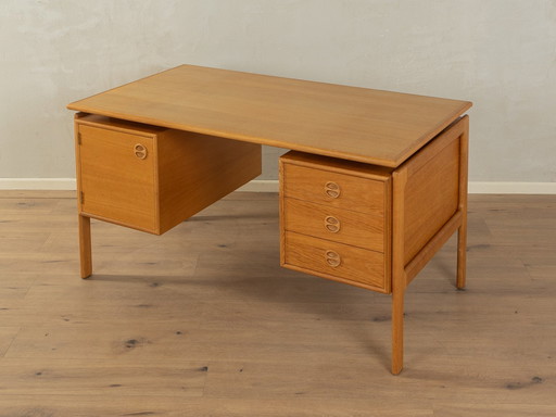 Bureau autoportant 60s d'Arne Vodder