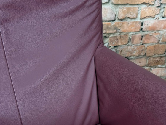 Montis Charly Purple – Dining chairs, Leather, Metal (photo 15 of 16)