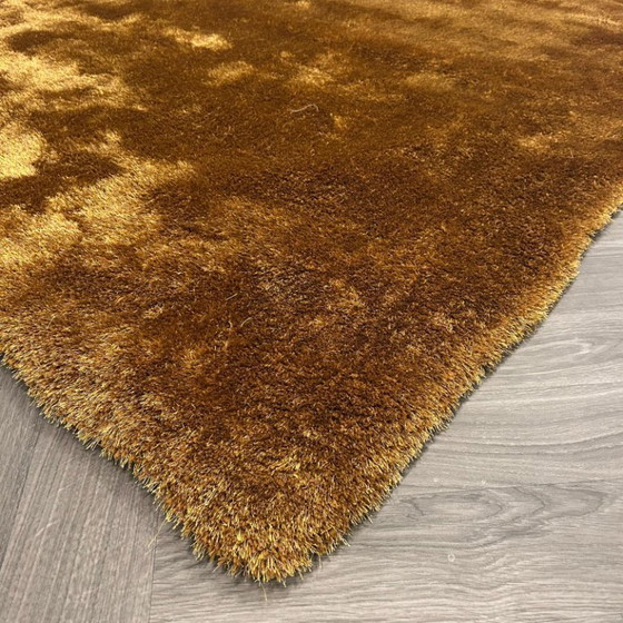 Image 1 of Brinker Carpets Puglia Gold/Brown Mix Rug - 200x290cm