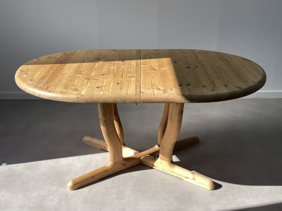 Image 1 of Extendable Scandinavian table in the style of Rainer Daumiller, Dyrlund, 1980s