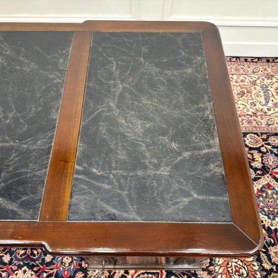 Classic English Desk Set with Office Chairs – Leather, Wood (photo 17 of 23)